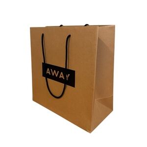Away Brown Reusable Shopping Bag